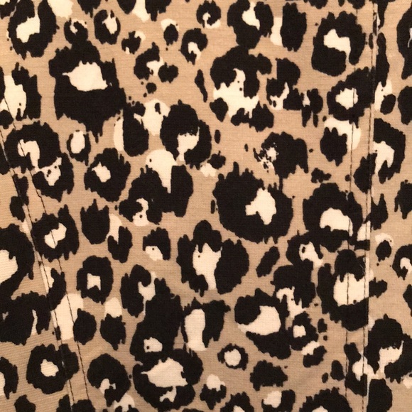 🧵 Calvin Klein Leopard Print Blazer - Picture 3 of 4